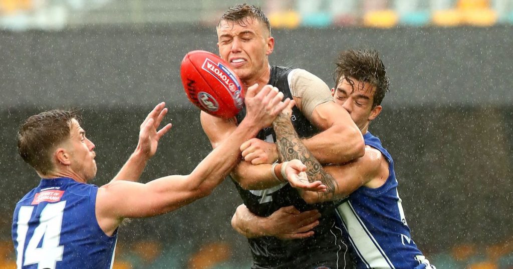 Jed Anderson and Shaun Higgins hindered defensive patch that the skipper, Patrick Cripps couldn’t get the ball.