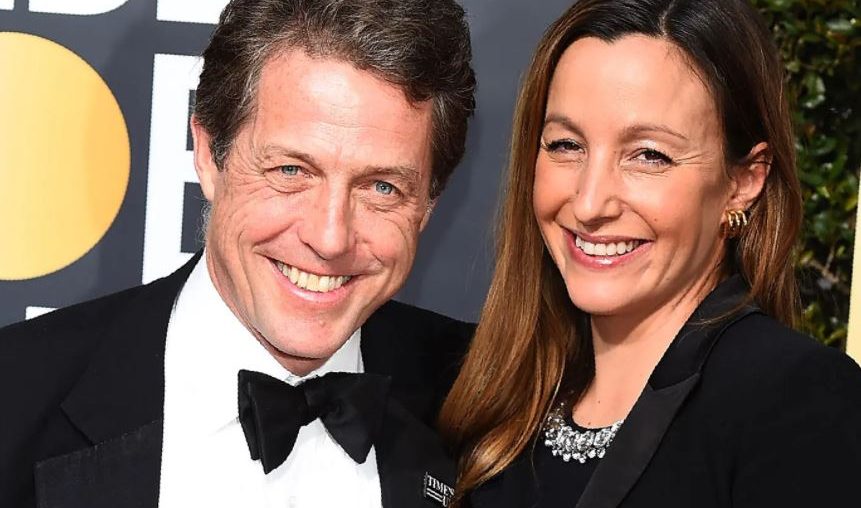 hugh Grant's wife Anna Eberstein