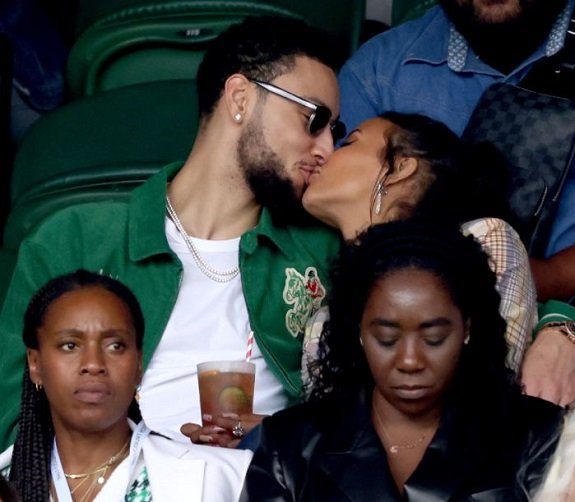 Maya Jama and Ben Simmons