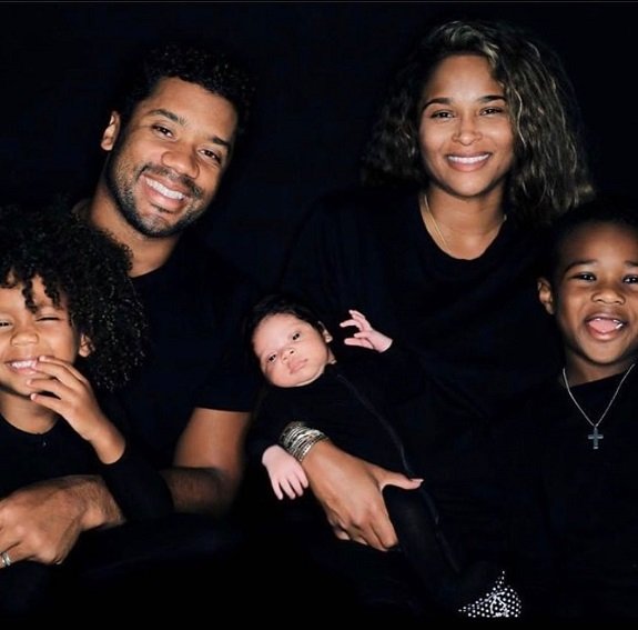 Russell Wilson wife, kids