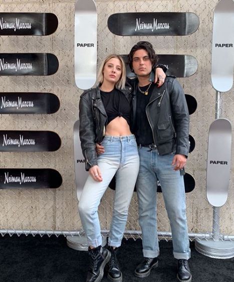 Samuel Larsen Girlfriend, Vanessa Dubasso