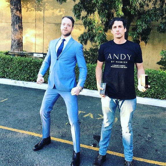 Hamish Blake and Andy Lee